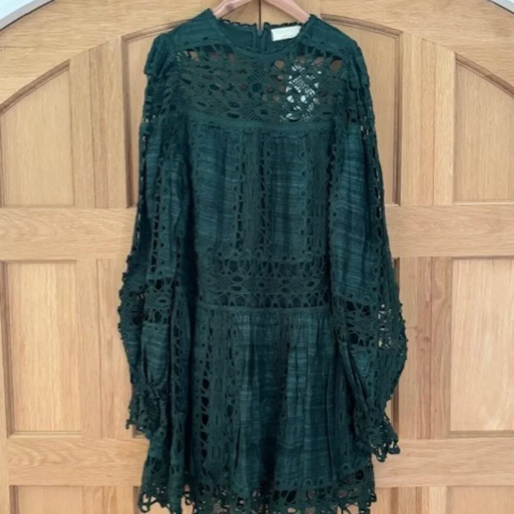 Brand New (w tags, bag + hanger) ULLA JOHNSON "Lata" Handmade Dress - Picture 4 of 16